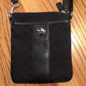 Black coach crossbody